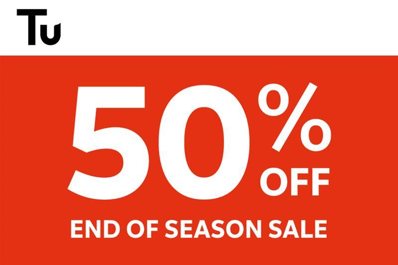 50% off end of season sale.