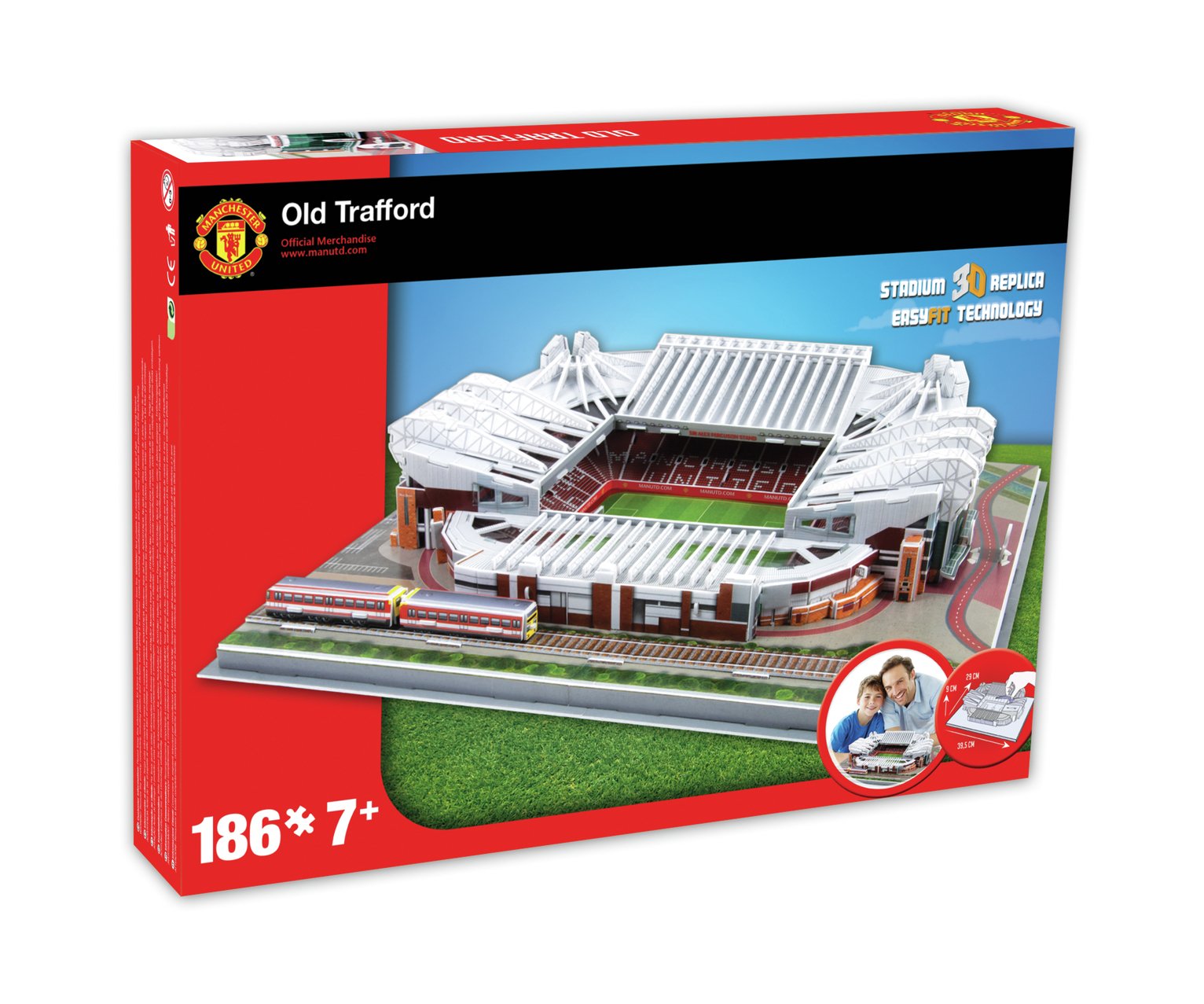 Manchester United 3D Football Stadium Jigsaw Puzzle Review