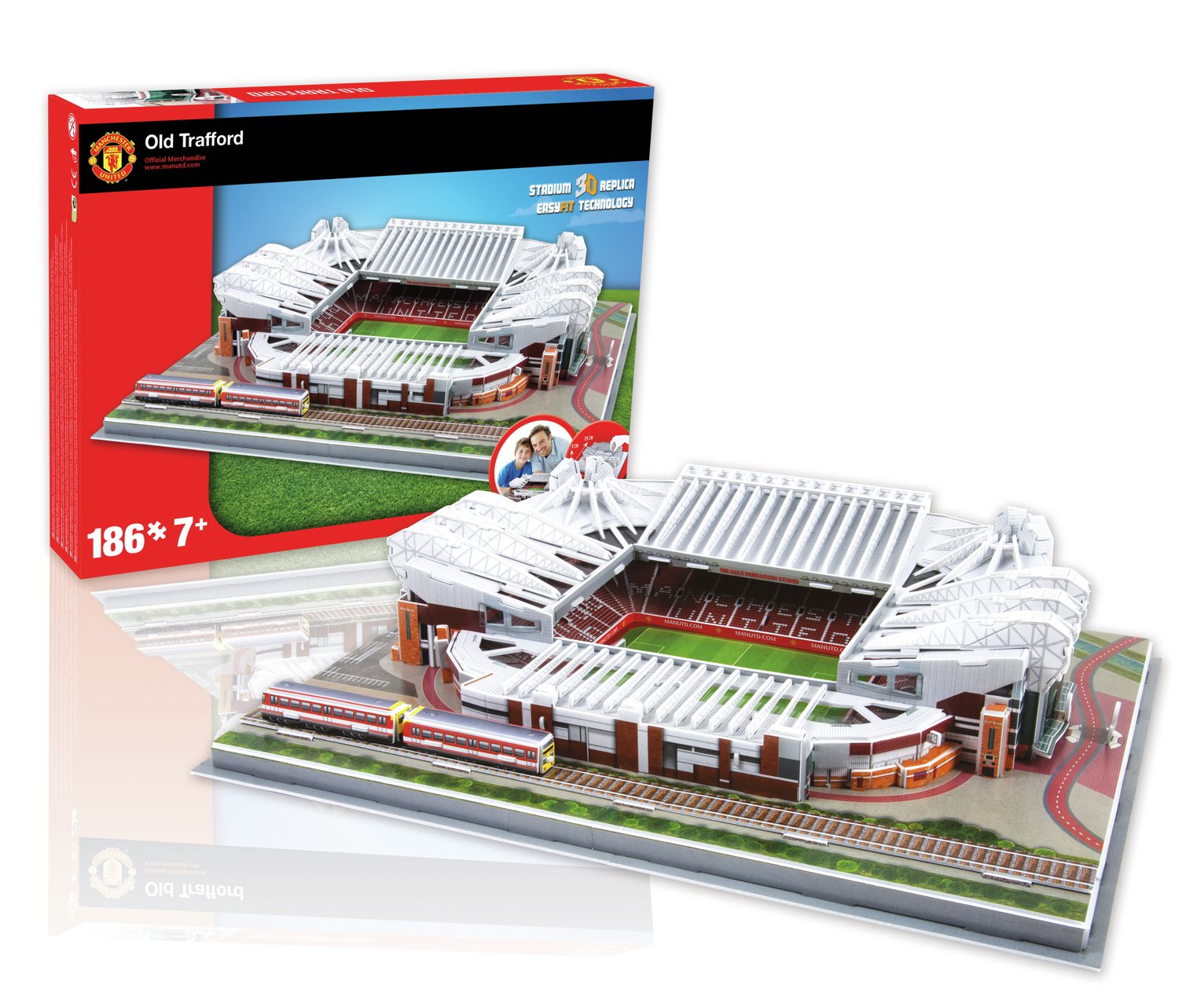 Manchester United 3D Football Stadium Jigsaw Puzzle Review