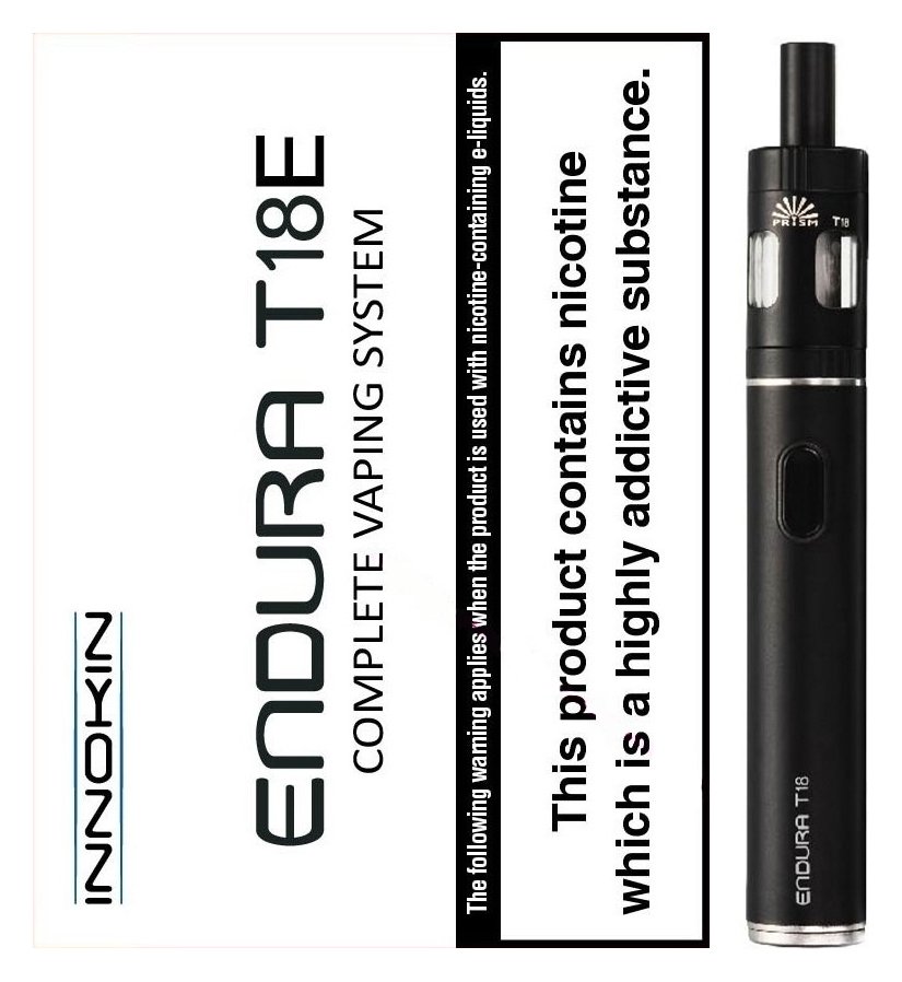 Innokin Endura T18E Black Vape Kit