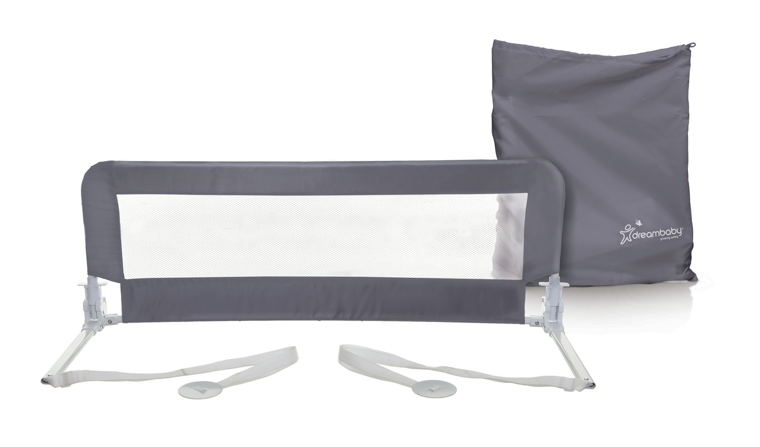 The Dreambaby Phoenix Bed Rail - Grey