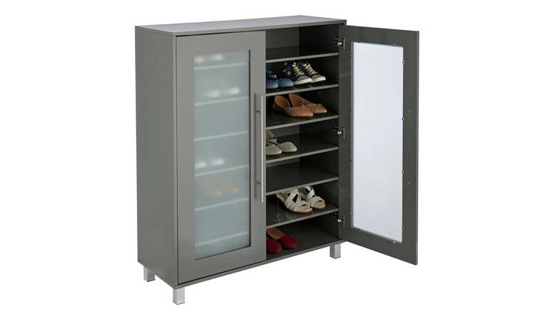 Argos grey shoe cabinet new arrivals