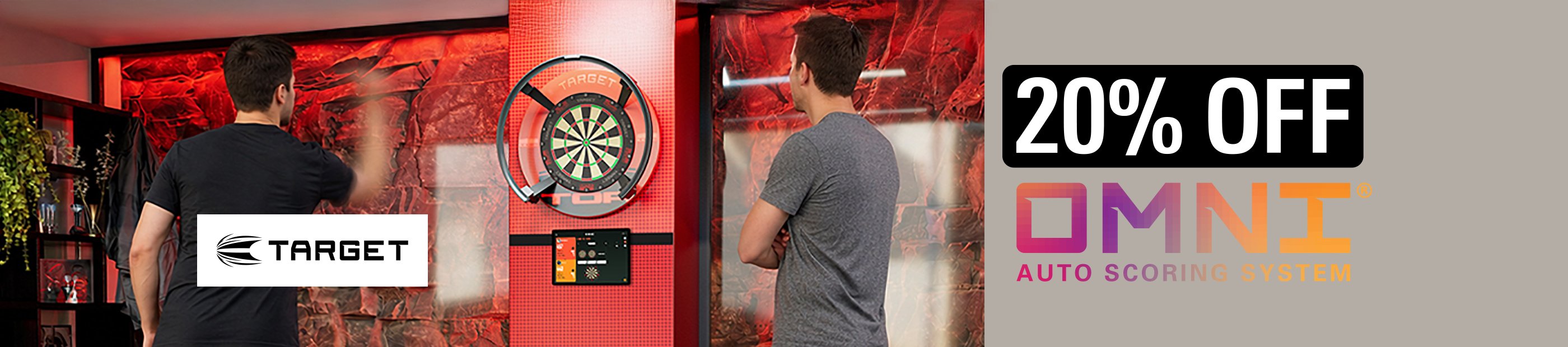 Target. 20% off Omni auto scoring system.