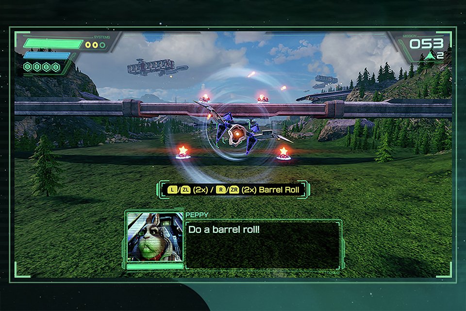 A screengrab from Star Fox Nintendo Switch 2 Game.