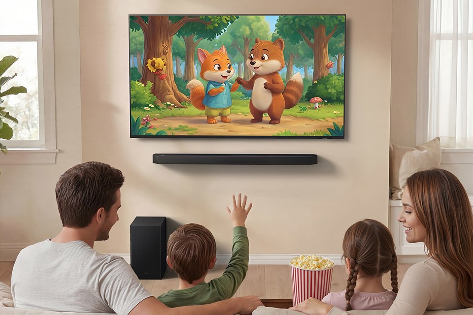 Samsung HW Q600H XU 3.1Ch Soundbar with Wireless Sub.