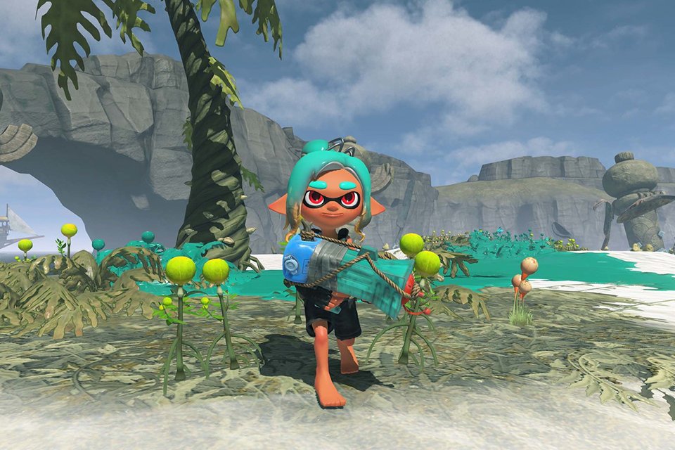 A screengrab from Splatoon Raiders Nintendo Switch 2 Game.