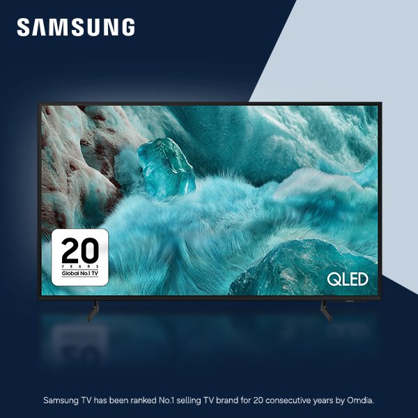 Samsung QLED TVs from £329. T&Cs apply.