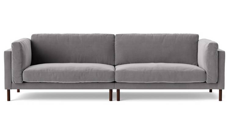 Argos silver outlet sofa