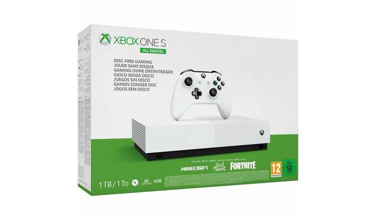 Buy Xbox One S 1tb All Digital Console Fortnite 2 Game Bundle