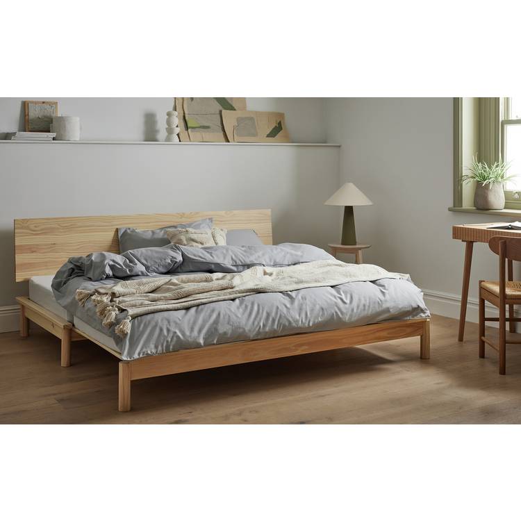 Habitat Akio Guest Bed with 2 Mattresses - Natural 0