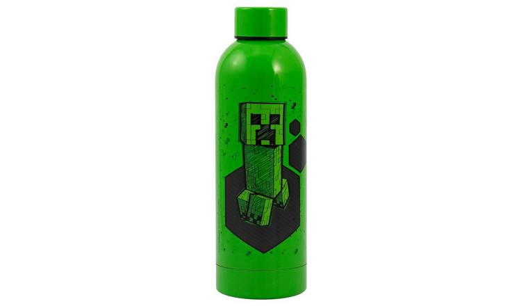 Zak Minecraft Stainless Steel Creeper Water Bottle - 700ml