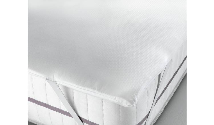 Cot bed cheap mattress topper argos