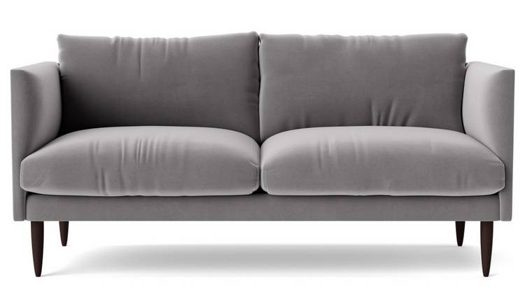 Silver deals grey couch