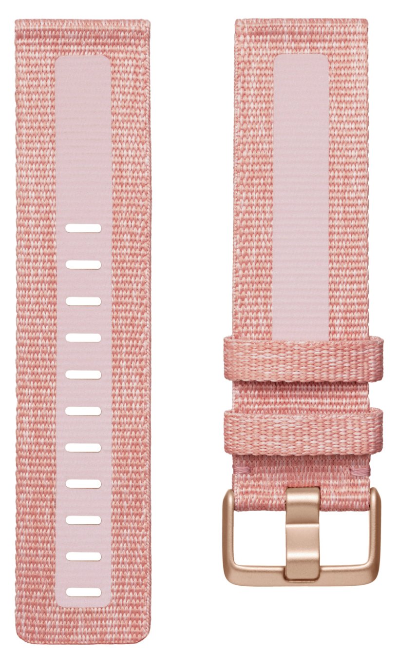 Fitbit Versa 2 Pink Woven Band - Small