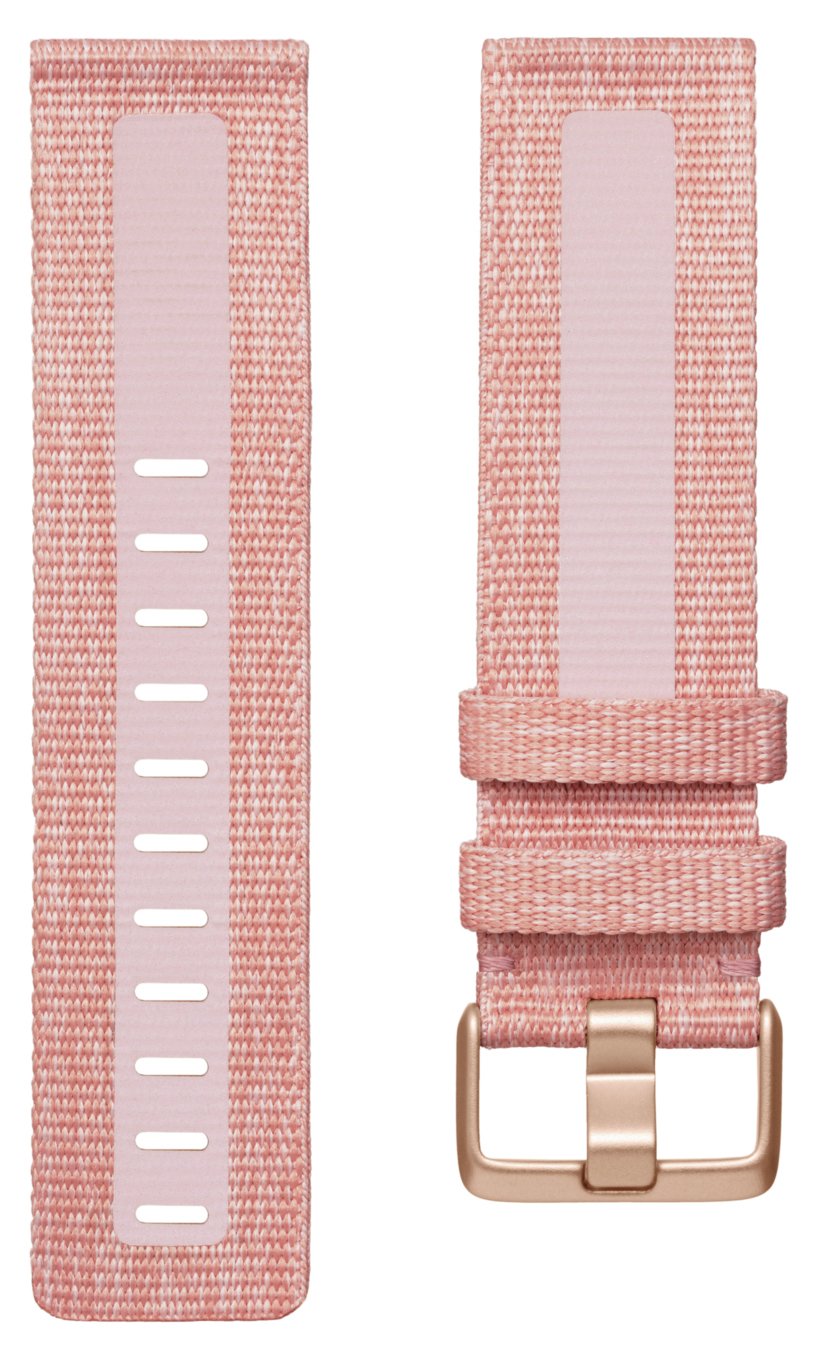 Fitbit Versa 2 Pink Woven Band Small 2028248 Argos Price Tracker pricehistory