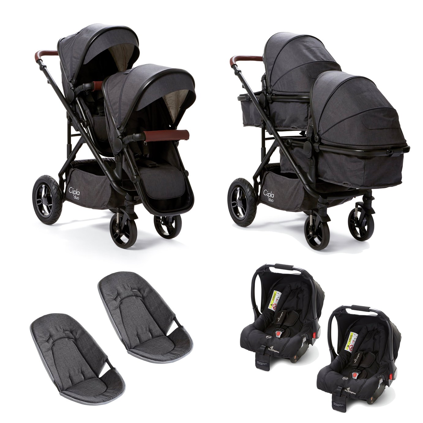 twin travel system ebay uk