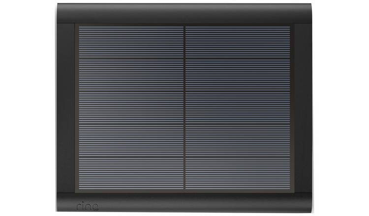 Ring solar 2024 panel black