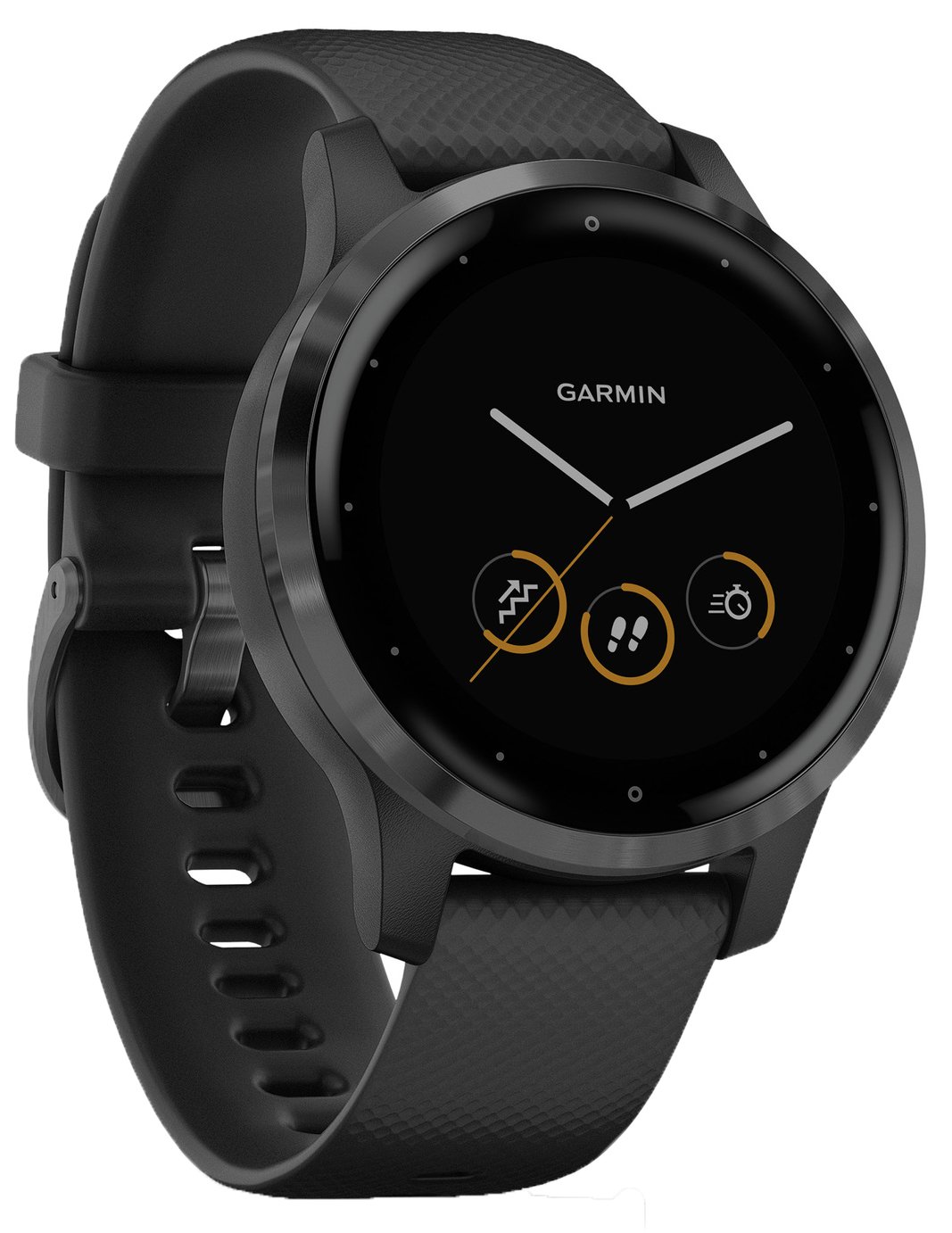 Garmin Vivoactive 4S GPS Smart Watch - Gunmetal /Black Band