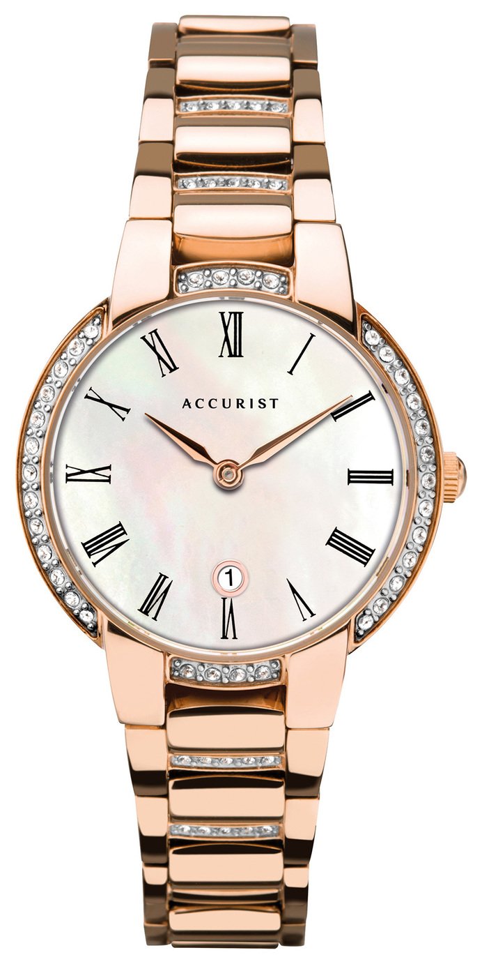 Accurist Ladies Two Tone Set Watch