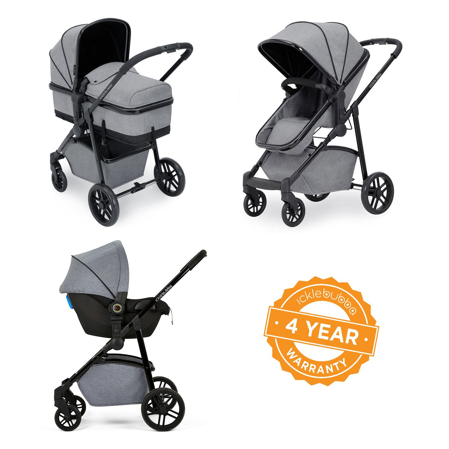 3 in 1 pushchair argos