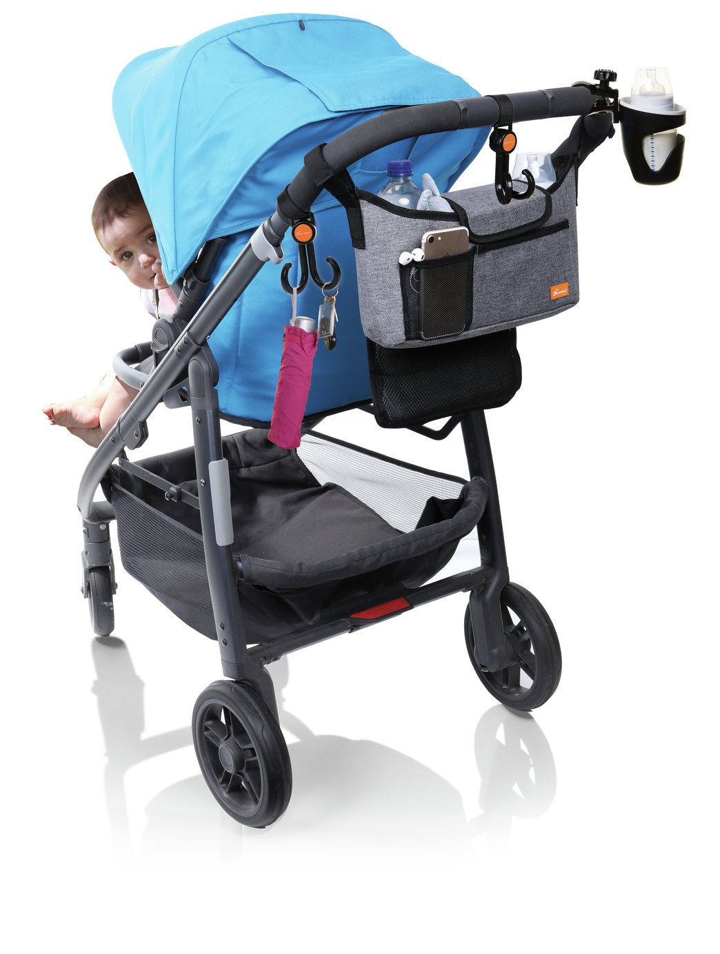 Dreambaby? On-The-Go Stroller Bag + Hooks + Cup Review