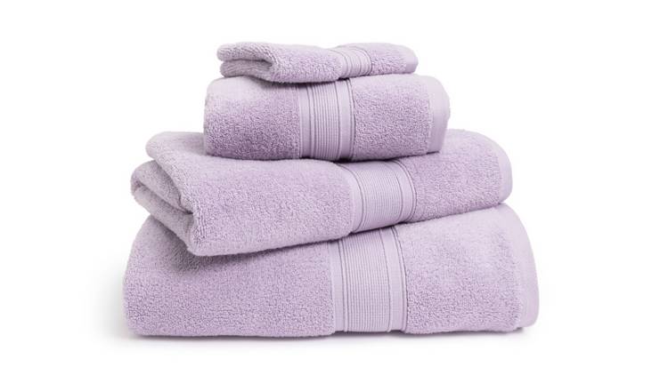 Lilac bathroom hot sale towels