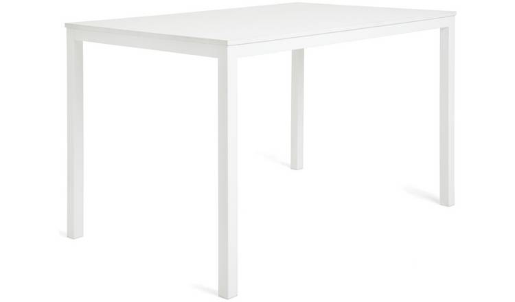 Argos Home Toby 4 Seater Dining Table - White