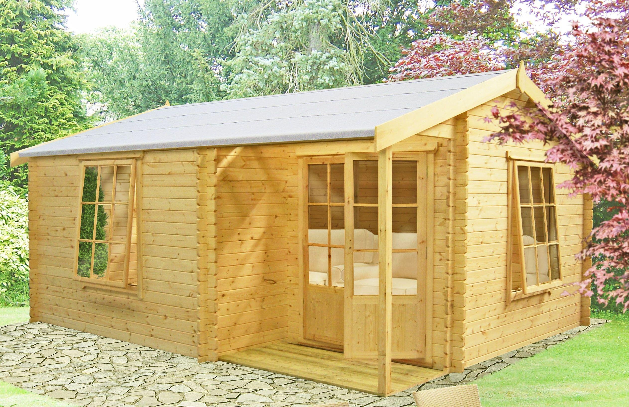 Homewood Ringwood Wooden Cabin - 14 x 15ft