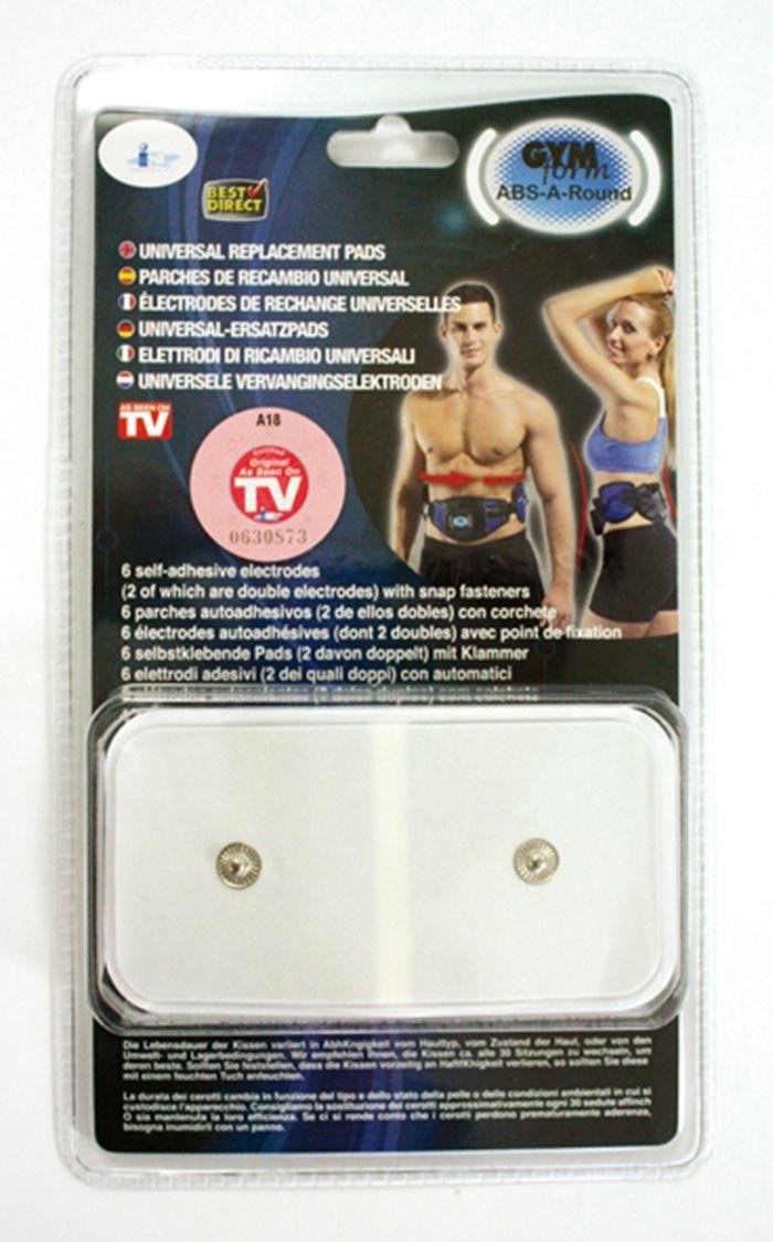 Gymform Abs A Round Electrodes