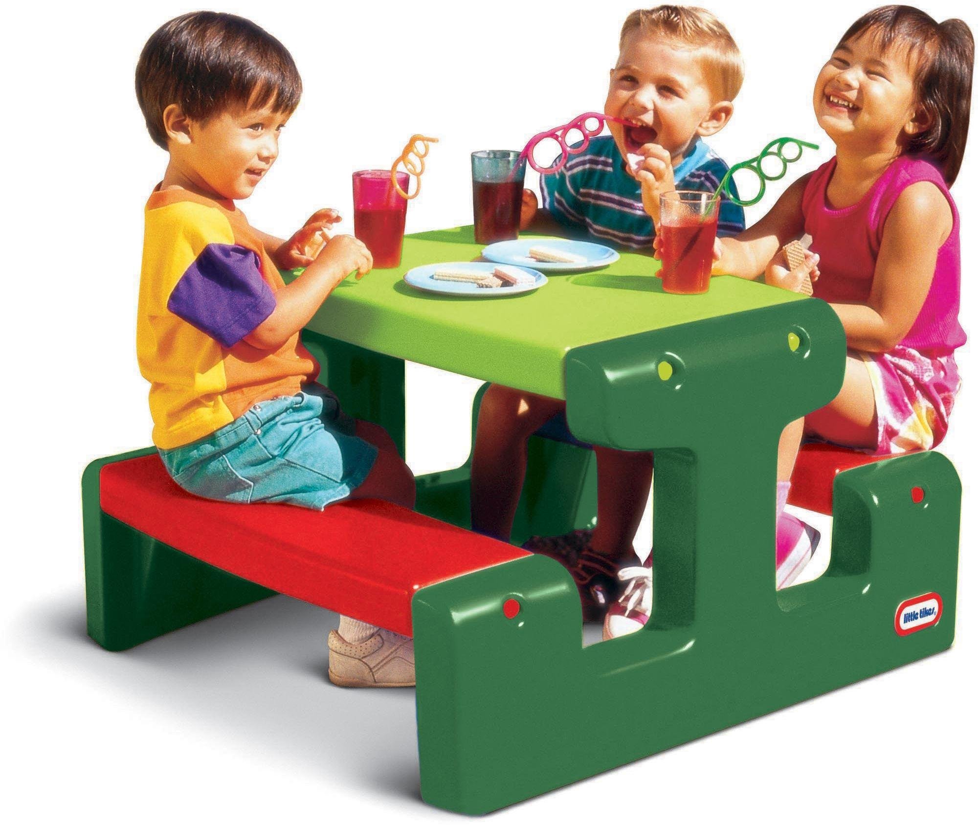 little tikes adjustable height picnic table
