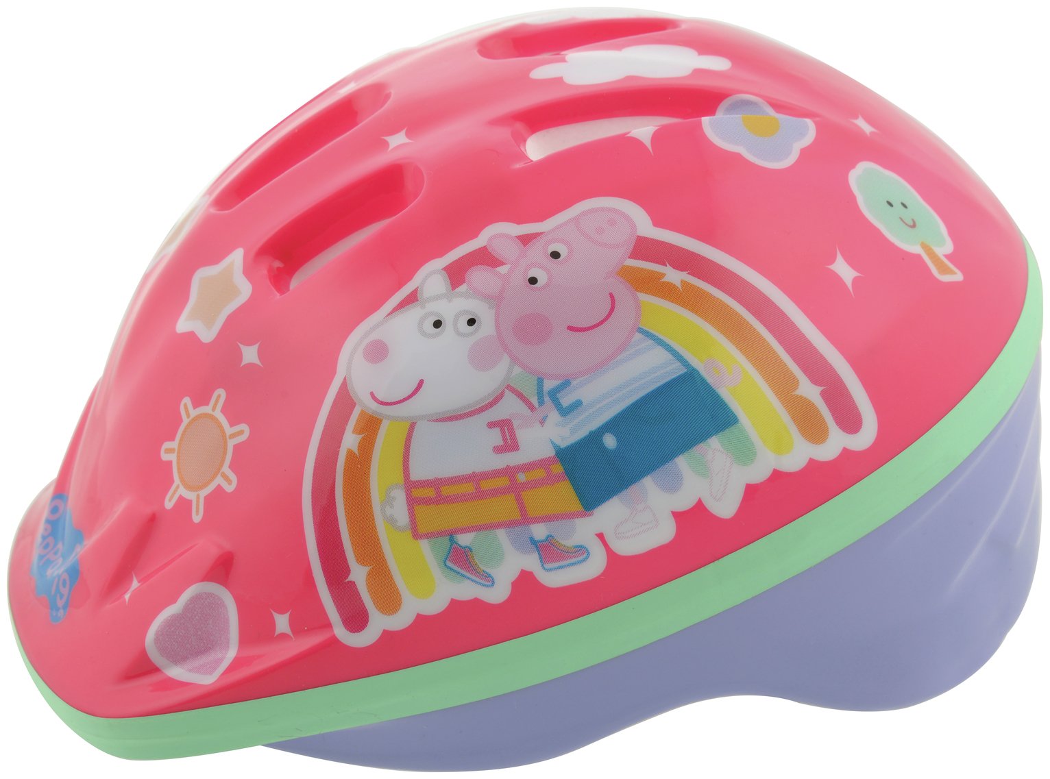 argos peppa pig helmet