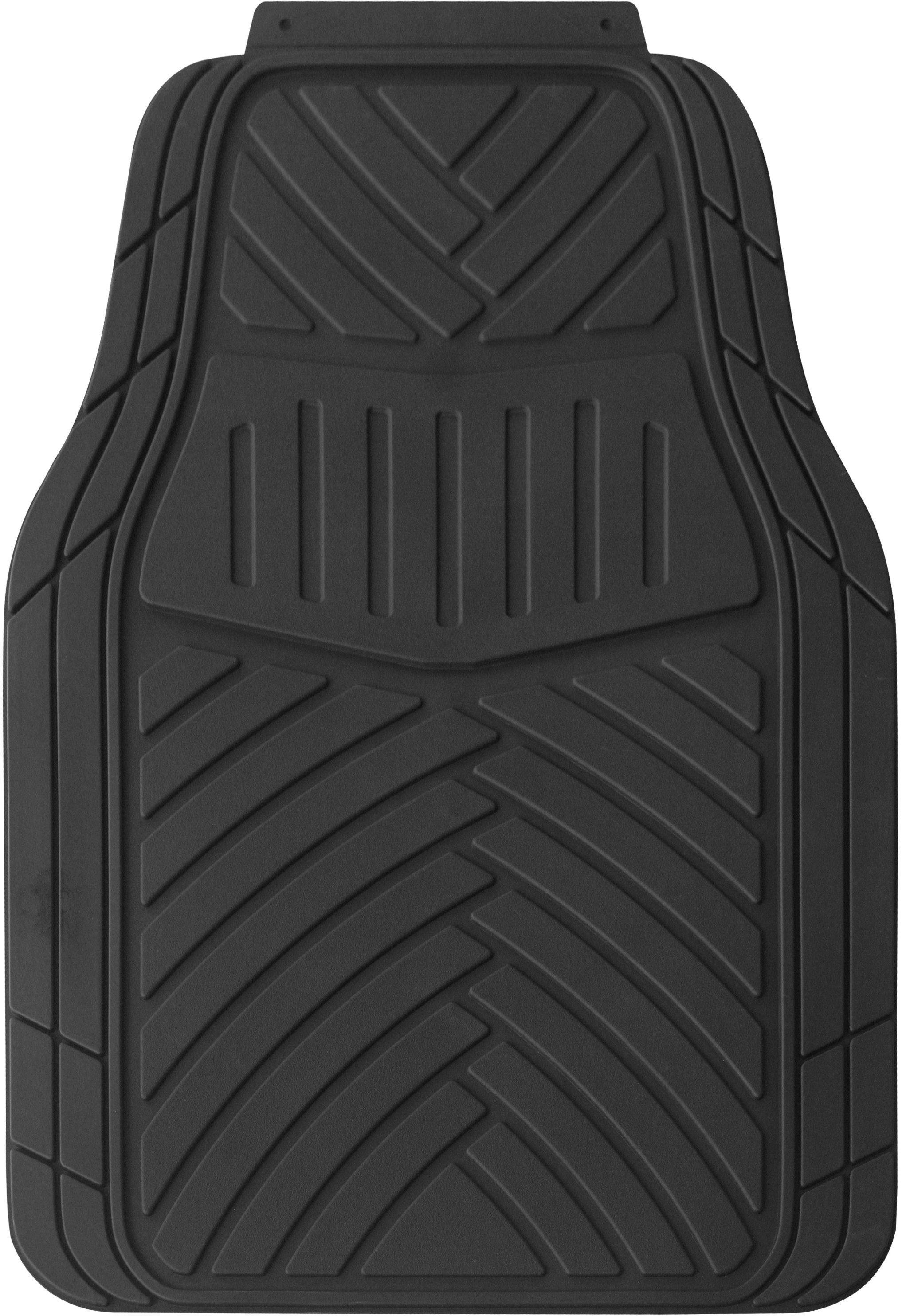 Cosmos Duro All Weather 4 Piece Car Mat Set - Black