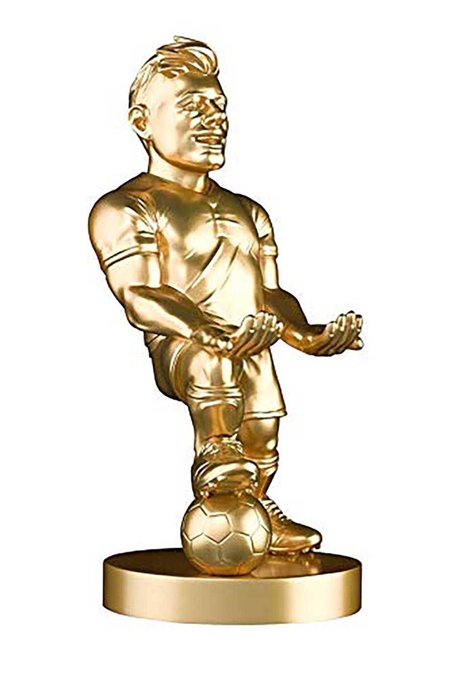 Cable Guy Device Holder - Golden Footballer