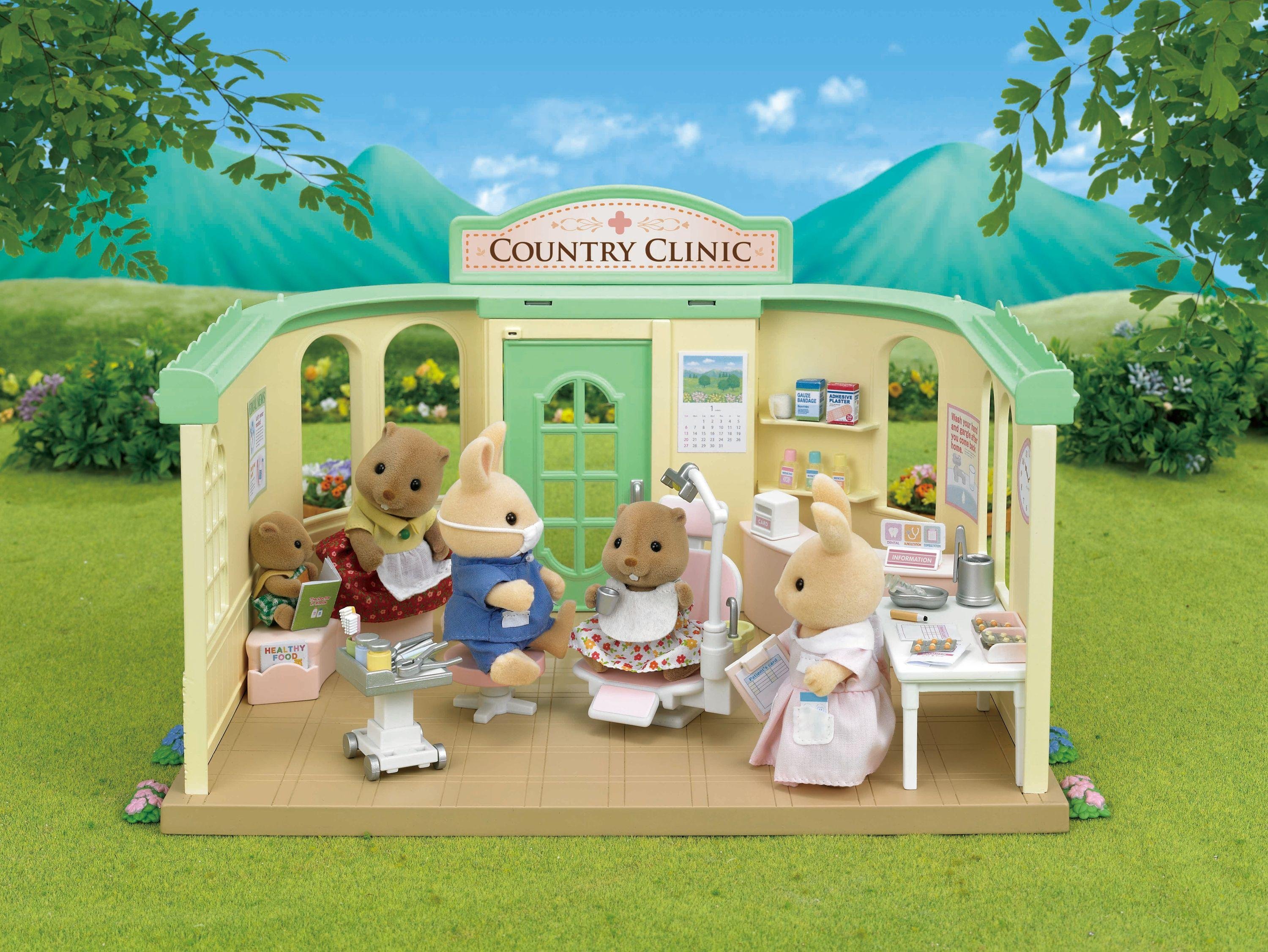 sylvanian family country tree school