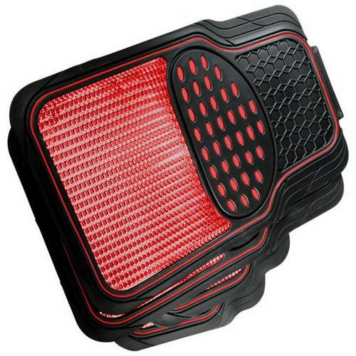 Buy Streetwize Heavy Duty Car Mat Set Red Car mats Argos