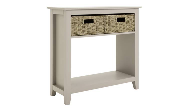 Argos Home Willow 2 Drawer Unit - Grey