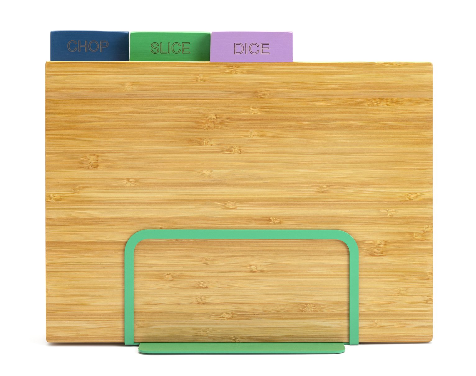 Habitat Emerald Bamboo Chopping Boards - Set of 3