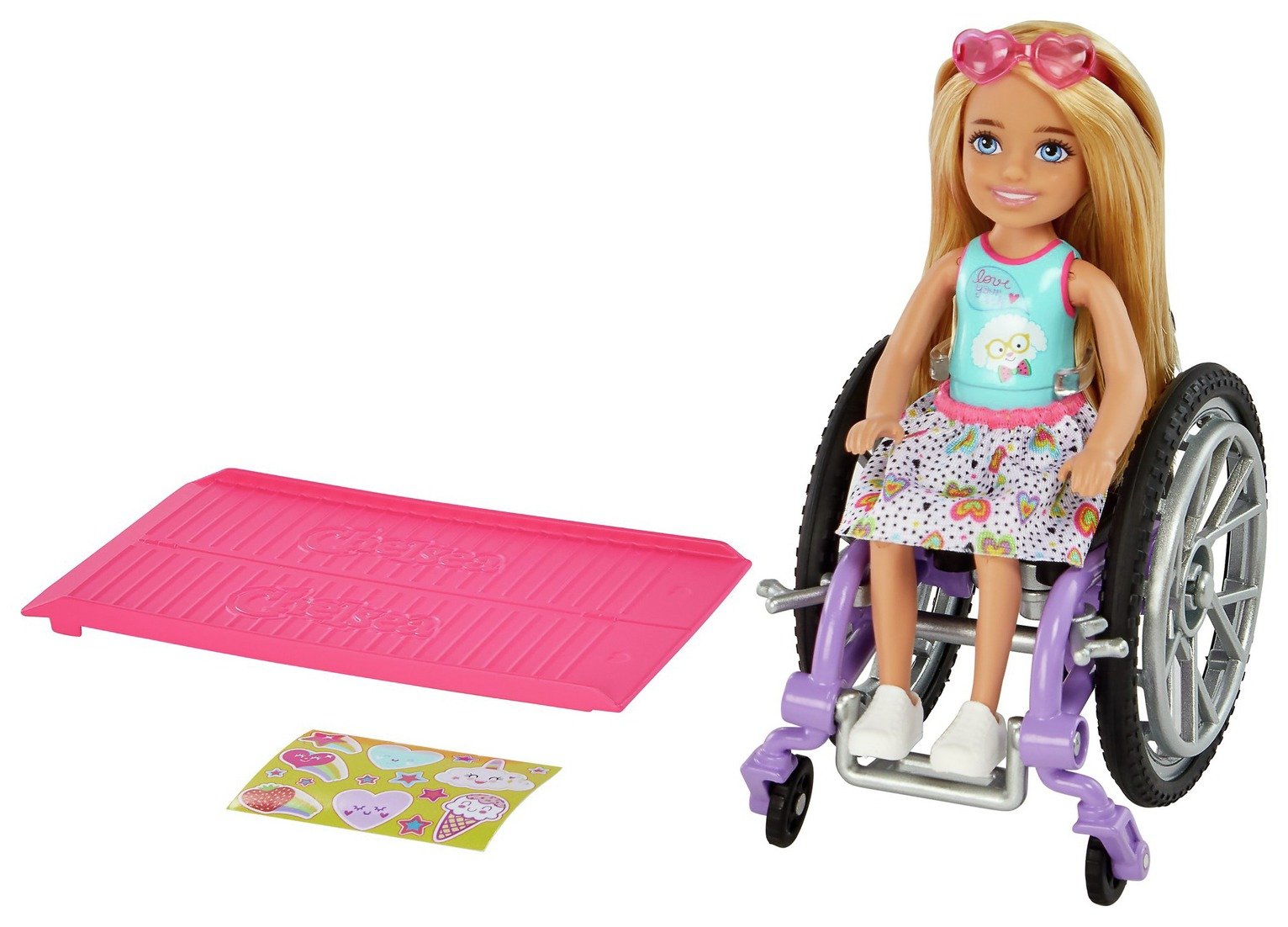 Barbie Chelsea Wheelchair Doll 