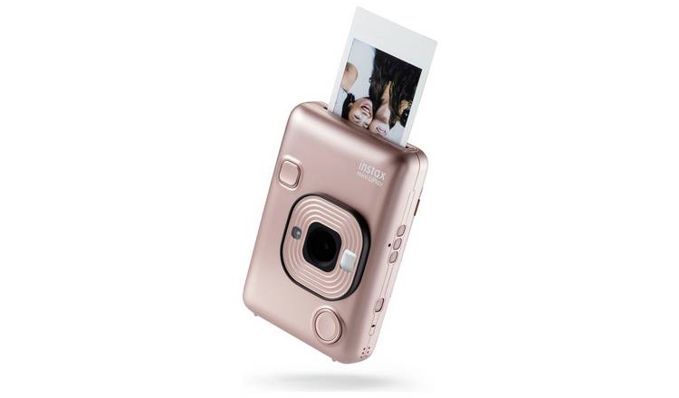 Buy instax Mini LiPlay Instant Camera - Gold | Instant cameras | Argos