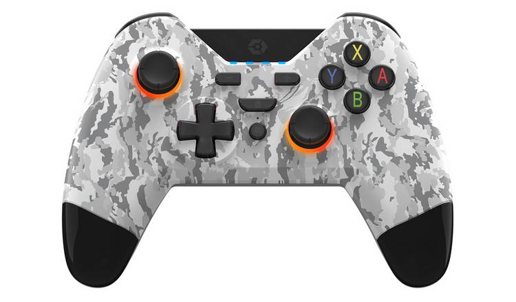 Buy Gioteck Wx4 Switch Wireless Rgb Controller Light Camo Nintendo Switch Controllers Argos