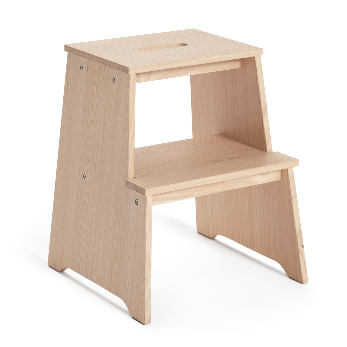 Habitat Seoul Solid Wood Step Stool - Natural 