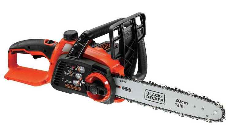 Cordless chainsaw GKC3630L20 / 36 V / 2 Ah / 30 cm, Black+Decker - Battery  chainsaws