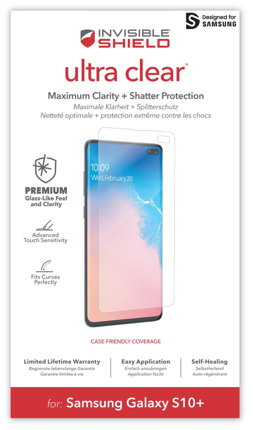 Zagg InvisibleShield Samsung Galaxy S10  Screen Protector