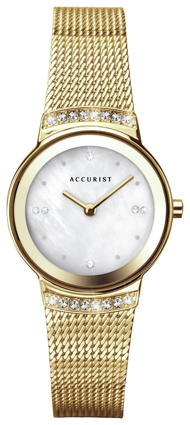 Accurist Ladies Stone Set Bracelet Watch