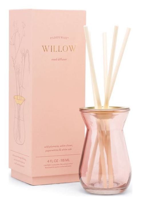 Paddywax 118ml Floral Bulb Diffuser - Willow