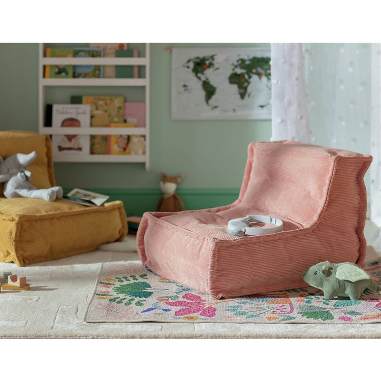 Kaikoo Kids Mini Estelle Cord Bean Bag - Pink 0