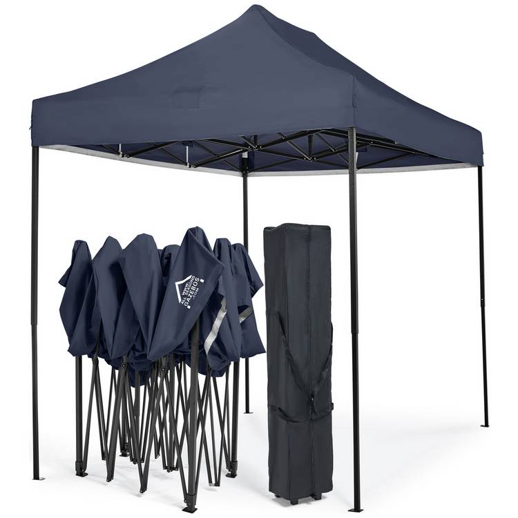 All Seasons 3m x 2m Pop Up Garden Gazebo - Navy Blue 0