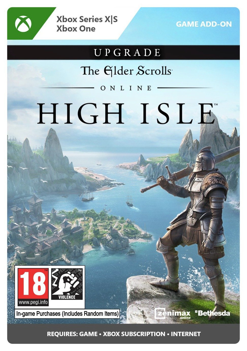 The Elder Scrolls Online: High Isle Upgrade Xbox Game Add On