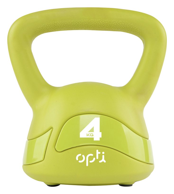 Opti 4kg Kettlebell - Yellow