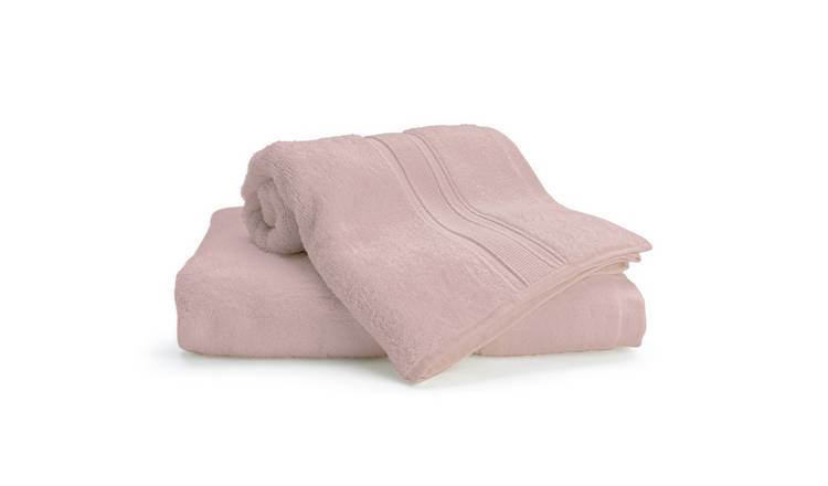 Argos pink online throw